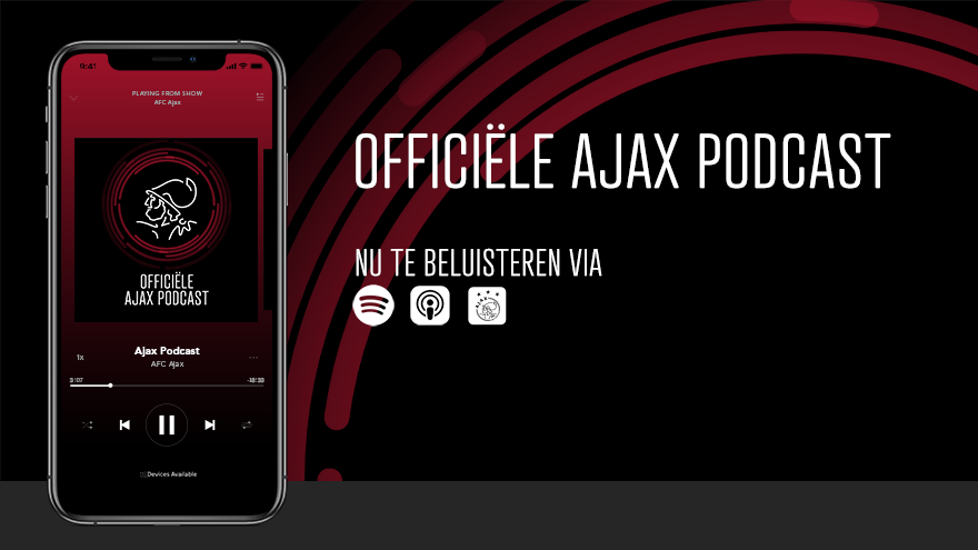 75B7c940 Ed5d 408F Aafc 7Be1b771d1c3 Ajax Podcast Aankondiging Intern 880X495 Zonderlink
